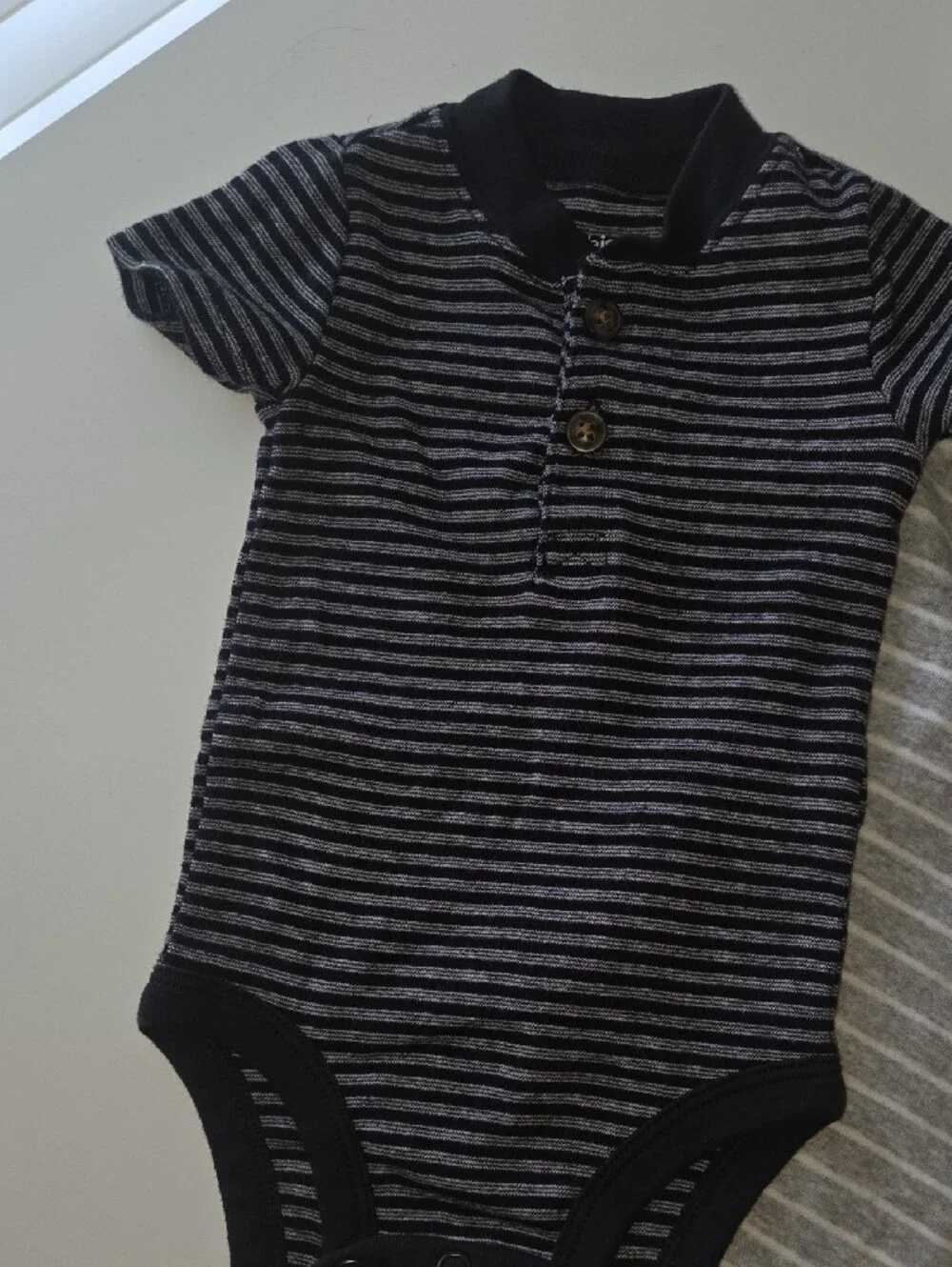 Kids Gray Neutral Bodysuit Set - Pack of 8 Carter's Mixed Gray Onesies